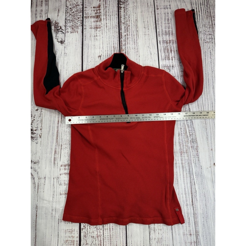 Ralph Lauren Women L-RL Active Red Block Sweater Zipper Women's Size M - Picture 8 of 16